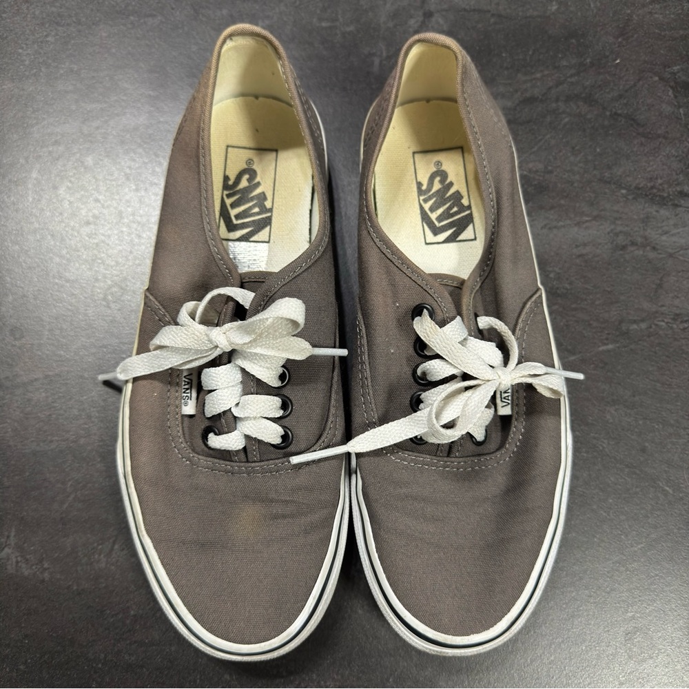 Women's Vans Gray Canvas Sneakers